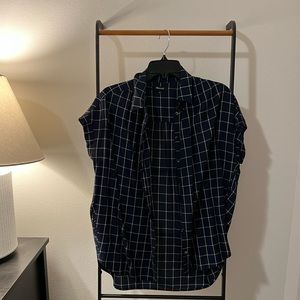 Madewell Central Shirt in Windowpane